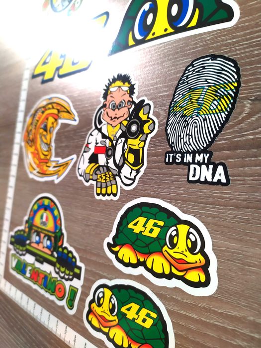 Стикери Валентино Роси Valentino Rossi - 11 бр.