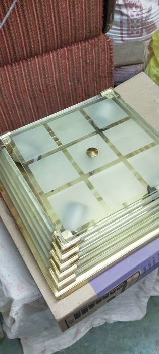 Продам лампу стекло и метал