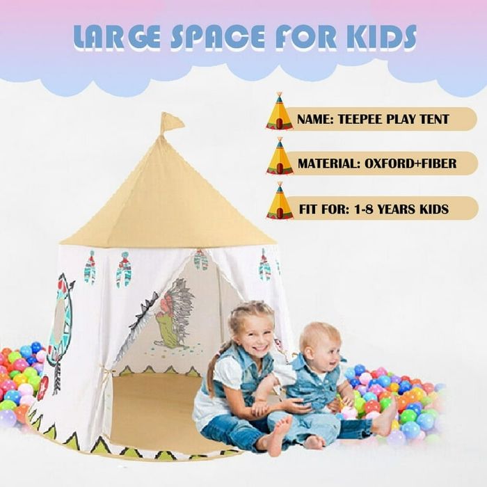 Детска палатка за игри Индианска палатка за деца за дома и двора