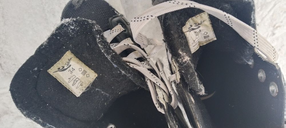 Коньки детские 34 размер