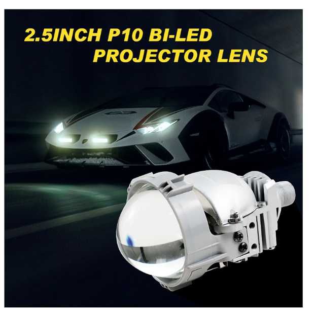 Bi-LED лупи за вграждане във фарове с къси и дълги светлини 2.5"инча 80W 7000lm 12V