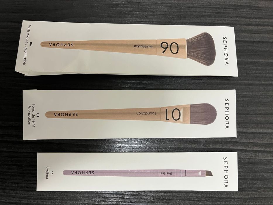 Pensule sephora noi , se poate verifica codul