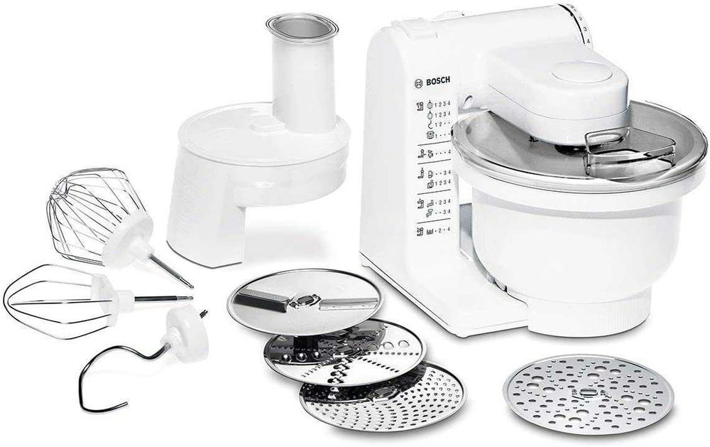 Кухненски робот Бош Bosch MUM 4 Планетарен миксер 4 диска за рязане MUM4427