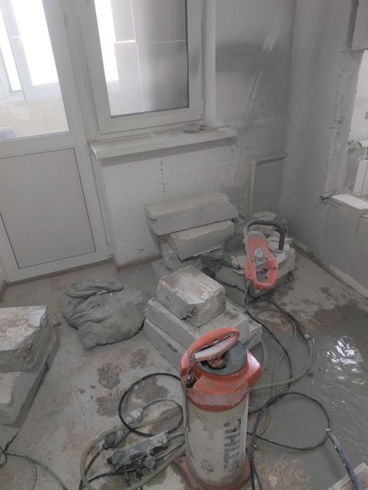 Разрушение бетона