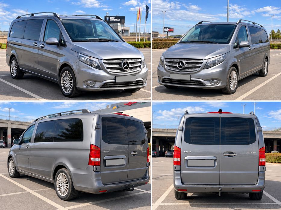 Продавам Mercedes-Benz Vito Extra Long 2.2 CDI, 136 к.с., 2016 г. – 8+1 места