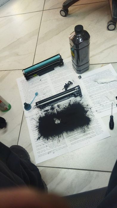 Заправка картридж выезной