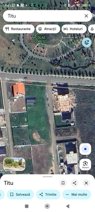 Teren intravilan de vânzare parcelat