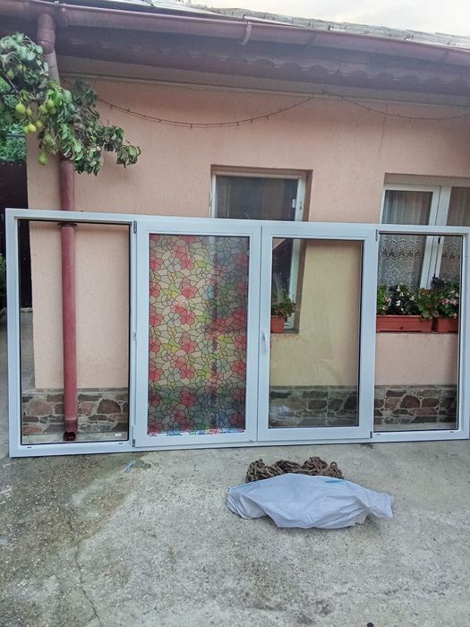 Geam termopan profil PVC ieftin