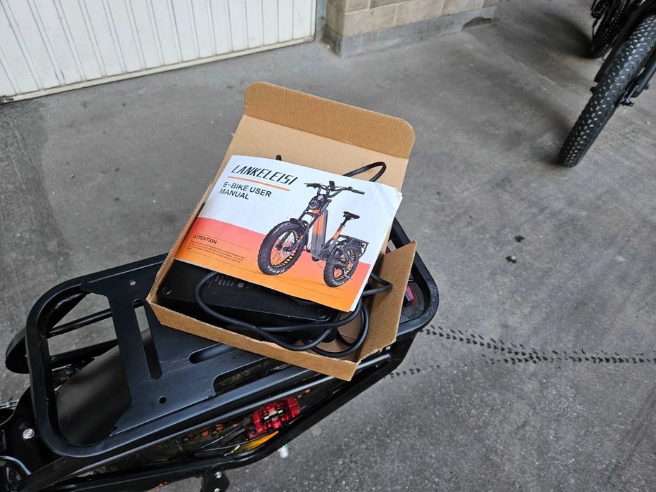 Продавам мощен електрически Fat Bike Lankeleisi RX800 Plus (1000W) – Като нов!