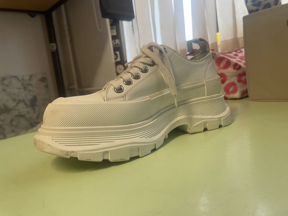 Platforme Alexander McQueen Thread Slick Low Lace