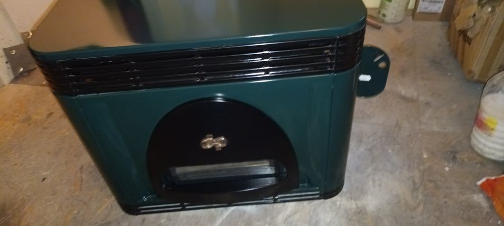 Convector Șimineu pe gaze Lampart LB 50 .6,8 kw cu Tiraj fortat ca nou.