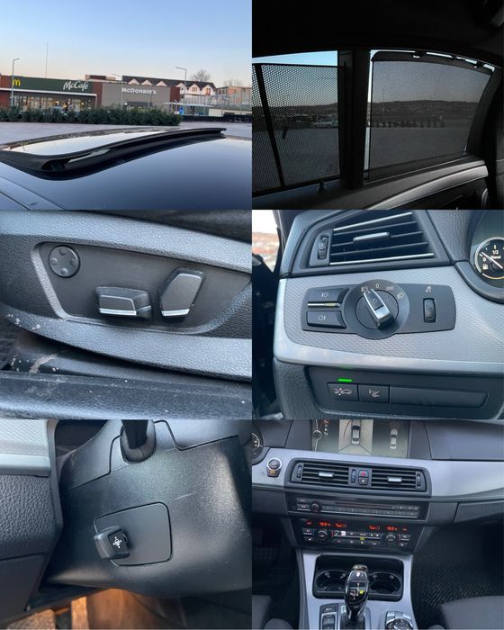 BMW F10 535D/Mpacket/SoftClose/Trapa/HUD/Camere 360