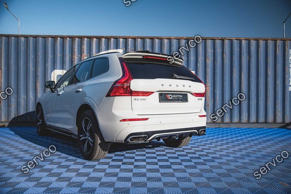 Eleron spoiler cap Volvo XC60 Mk2 R-Design 2017- v1 - Maxton Design