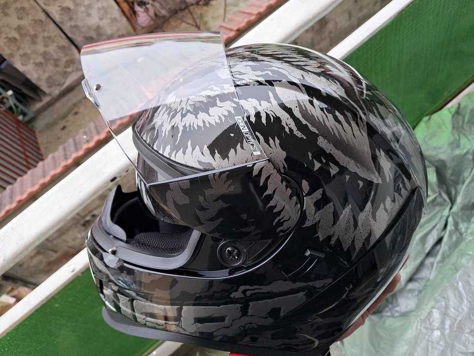 Casca moto atv ICON Airform LYCAN neagra