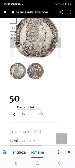 Monede vechi 1709-1991