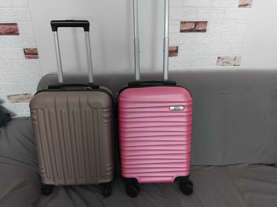 Troler policarbonat 52,35,20,Lufthansa,Ryanair