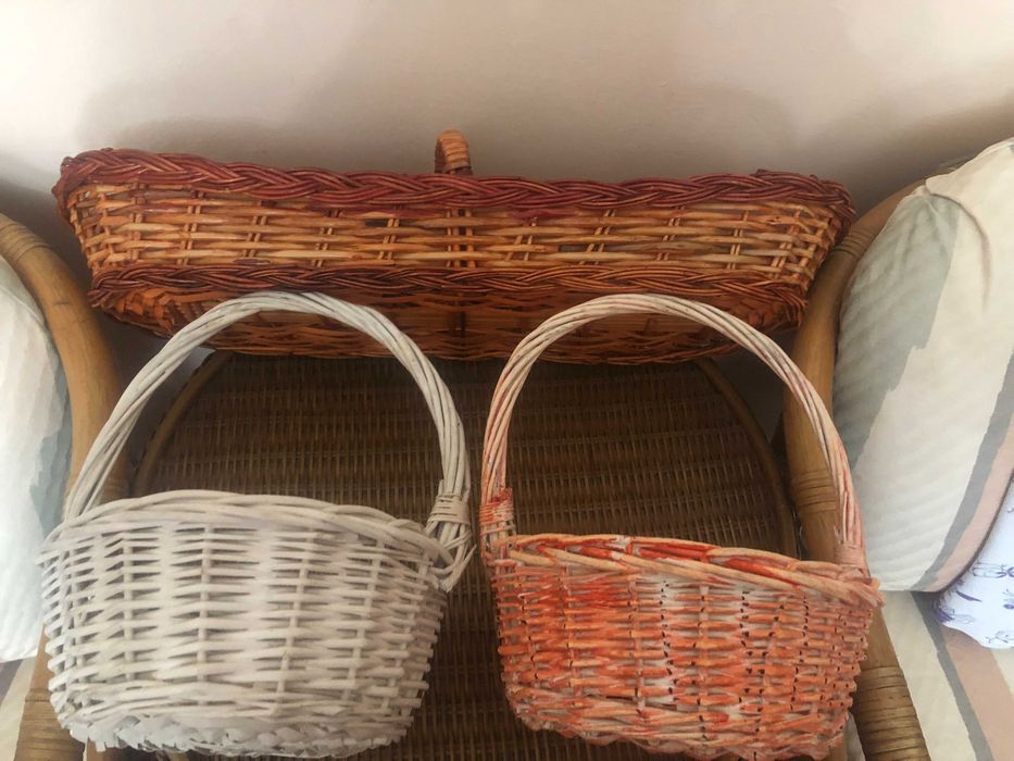 корзины из ротанга