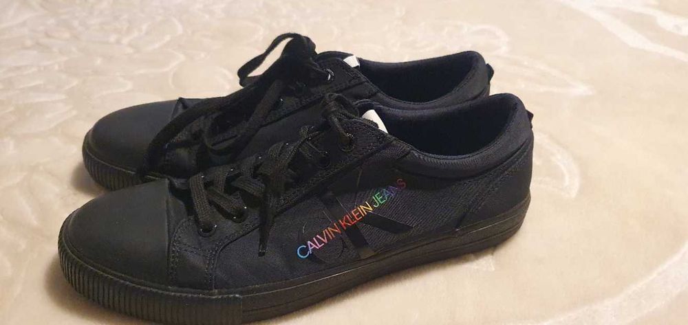Calvin Klein  Кецове 42 номер (vulcanized sneaker laceup pes)
