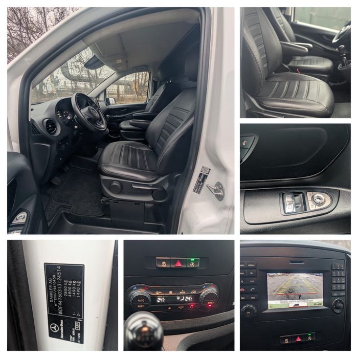 Variante Mercedes Vito 114cdi 2016 2.2 136cp Euro 5 Climatronic, Camera, Piele
