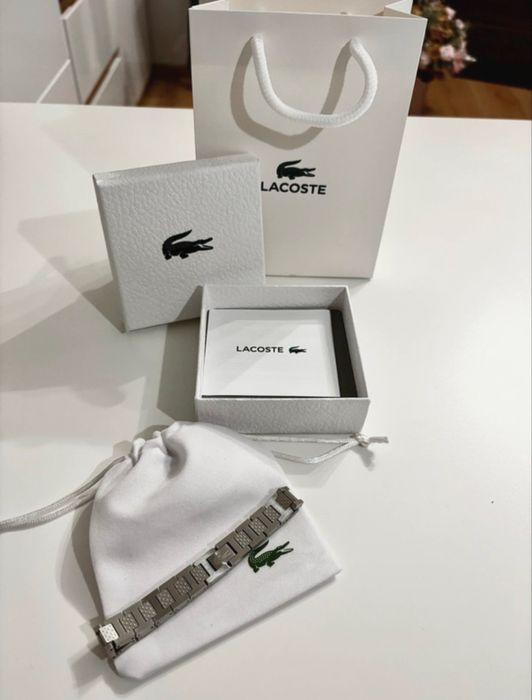 Bratara Lacoste Argint