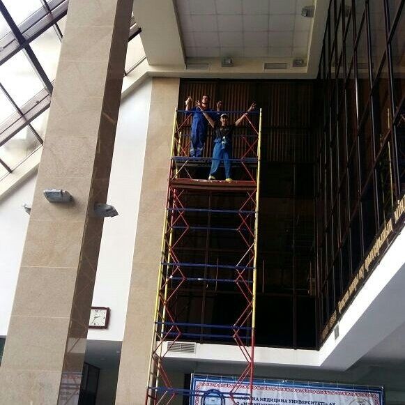 Вышка передвижная, леса рамные