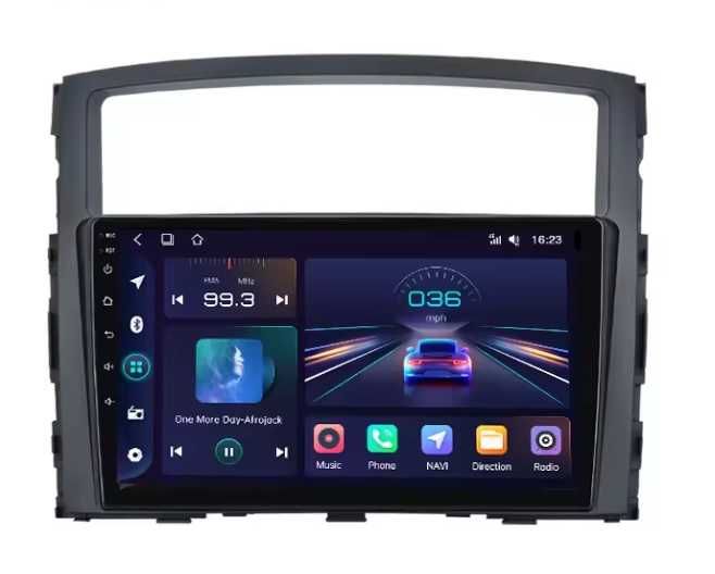 Мултимедия Android 13 за Mitsubishi Pajero IV V80 V90 CARPLAY RDS DSP