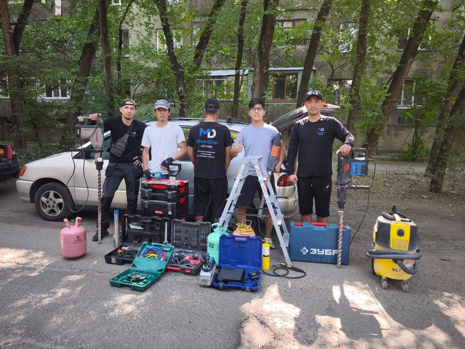 Установка кондиционера
