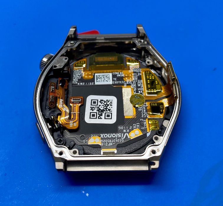 Дисплей с корпус за Huawei Watch GT 3 Pro (46mm) Сребърен