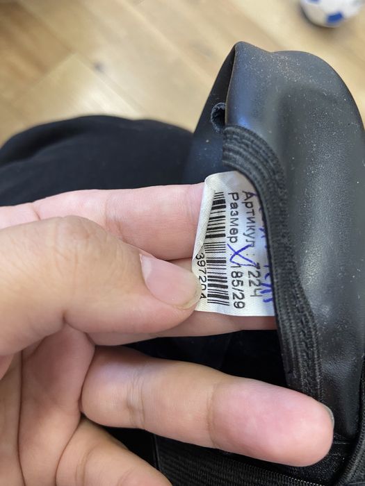 Чешки черного цвета детские