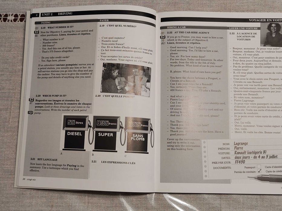 Курс френски LINGUAPHONE, начинаещи до напреднали, 6 учебника и 12 CDs