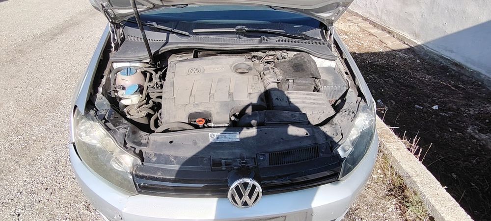 VW Golf 1,6 tdi , Фолксваген Голф 6 на части! Януари 2010