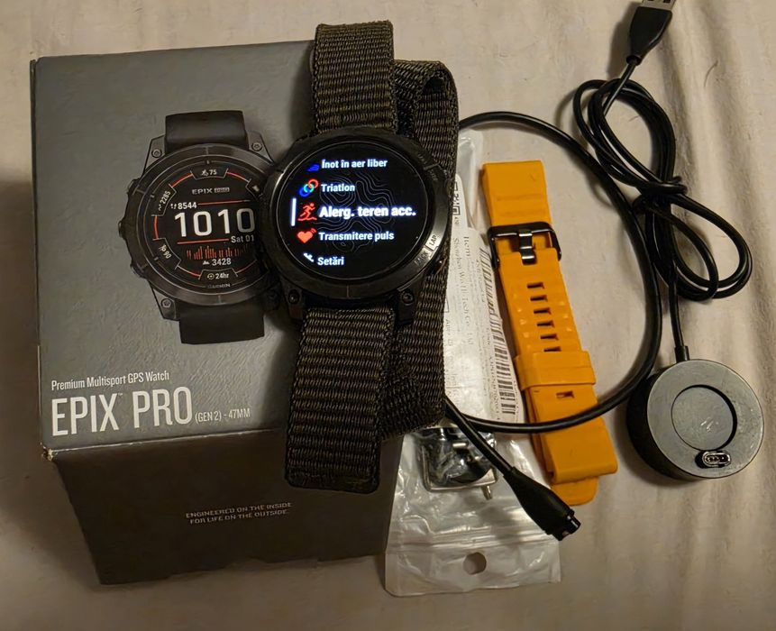 Garmin Epix Pro gen2 47mm fullbox cu garantie
