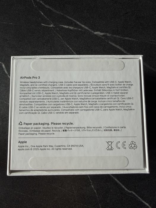 Casti Apple AirPods Pro 3 Originale cu garantie