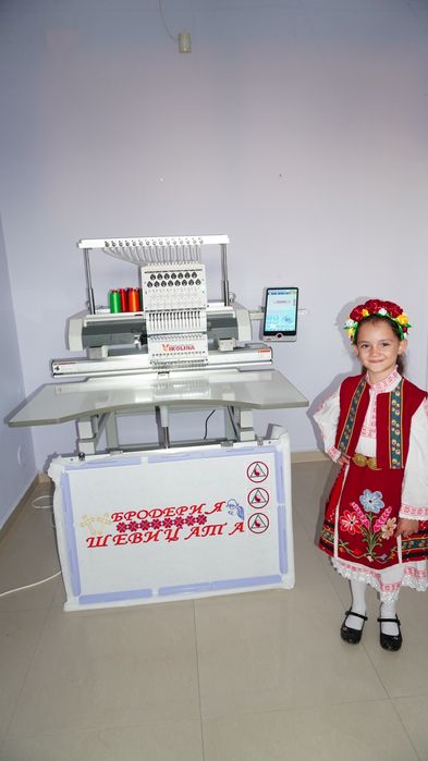 Бродировъчна машина 500 мм. х 800 мм. Едноглава Нов модел