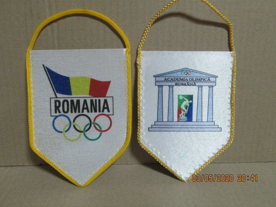 Mini fanioan "Romania - Academia Olimpica Romana"