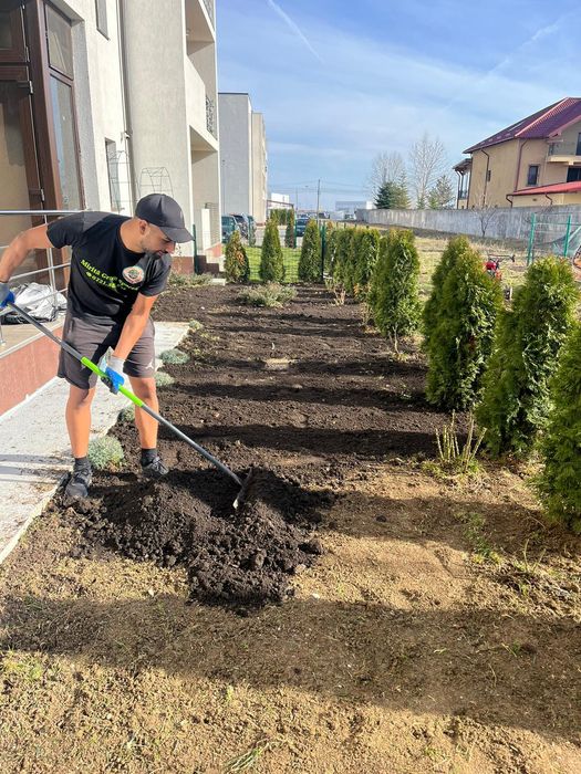 Gazon rulou și sistem de irigații