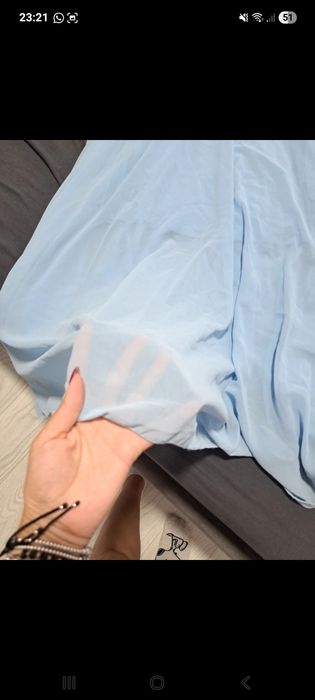 Rochie albastra eleganta