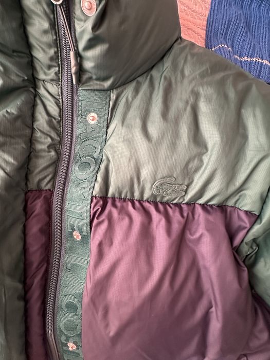 Пуховик зимний lacoste