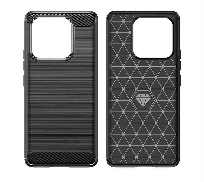 Xiaomi 13 / 13 Pro / 13 Lite - Удароустойчив Кейс Гръб CARBON