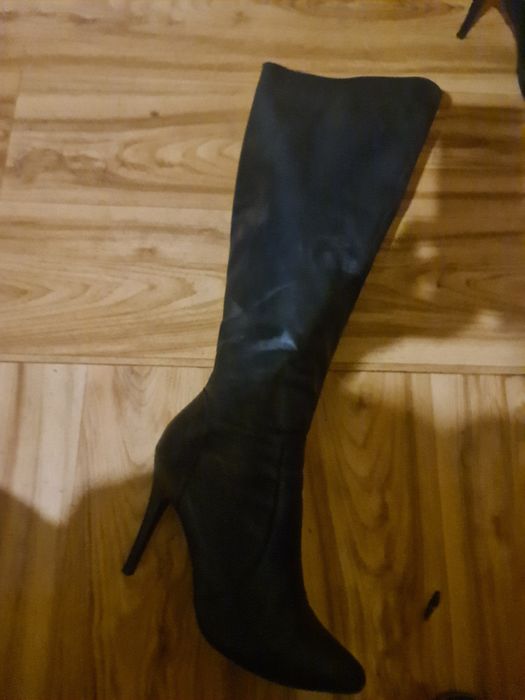 Черни дамски ботуши