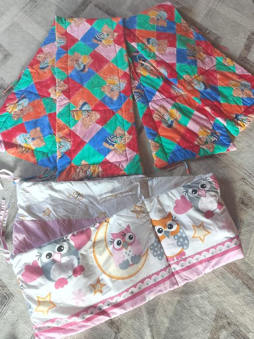 Protecție pat bebe 3buc