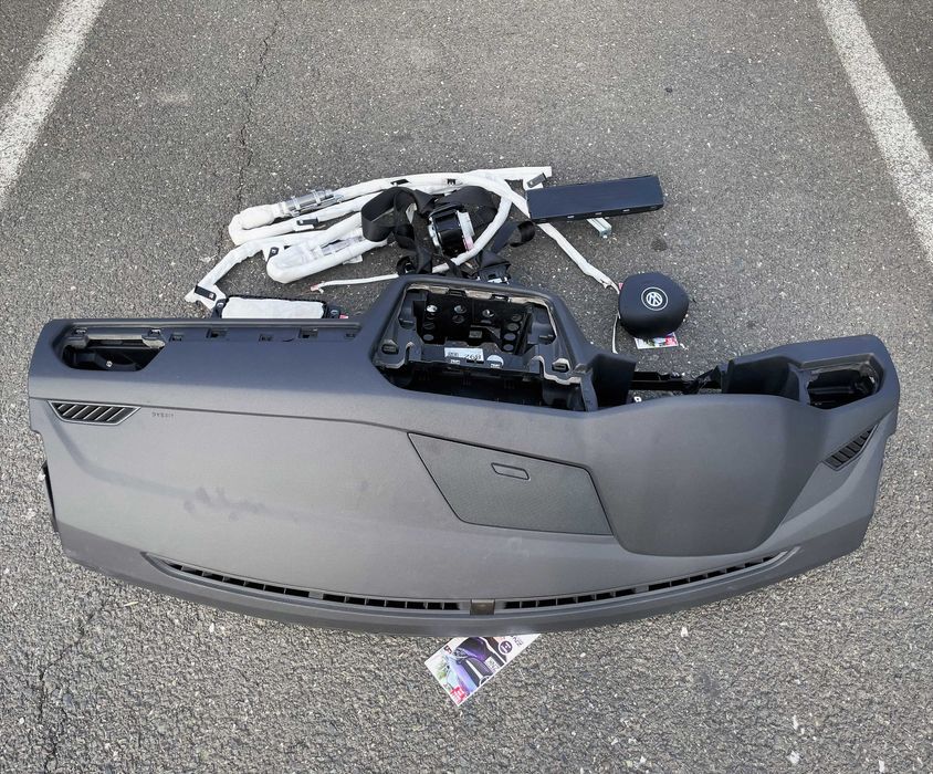 VW Tiguan 5na kit airbag volan pasager plansa de bord set centuri