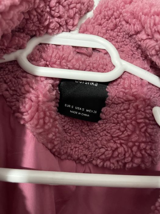 Palton cocolino.   Roz