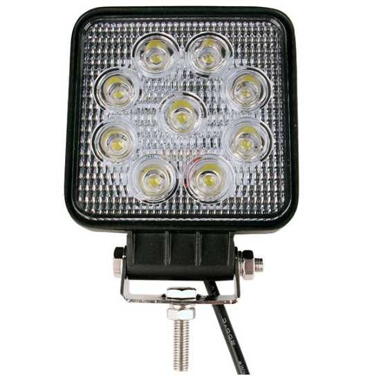 ЛЕД прожектор 27W 12/24V LED дневни халогени светлини фар раб. лампа