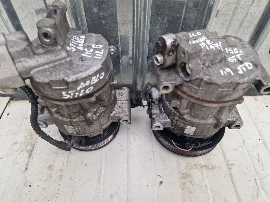 Compresor clima Fiat Stilo motor 1.2 benzina .1.6benzina 1.9jmultijet