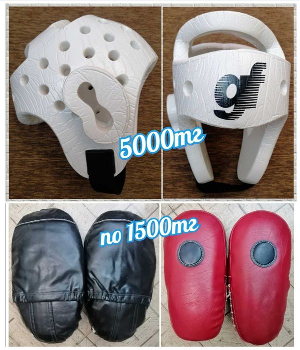 Бинты, капы, накладки, лапы, шлем