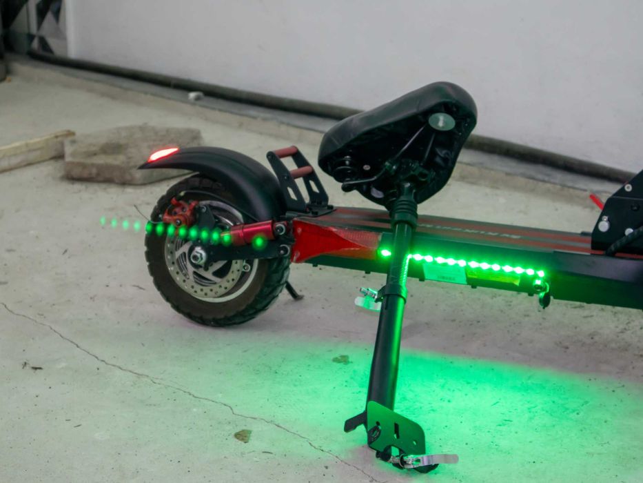 KuKirin M4 Kugoo M4 електрически скутер офроуд 52km 500W 48V седалка