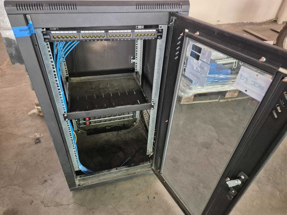 Сървърна стойка U20, защитен рак с четири вентилатора 110х60х60