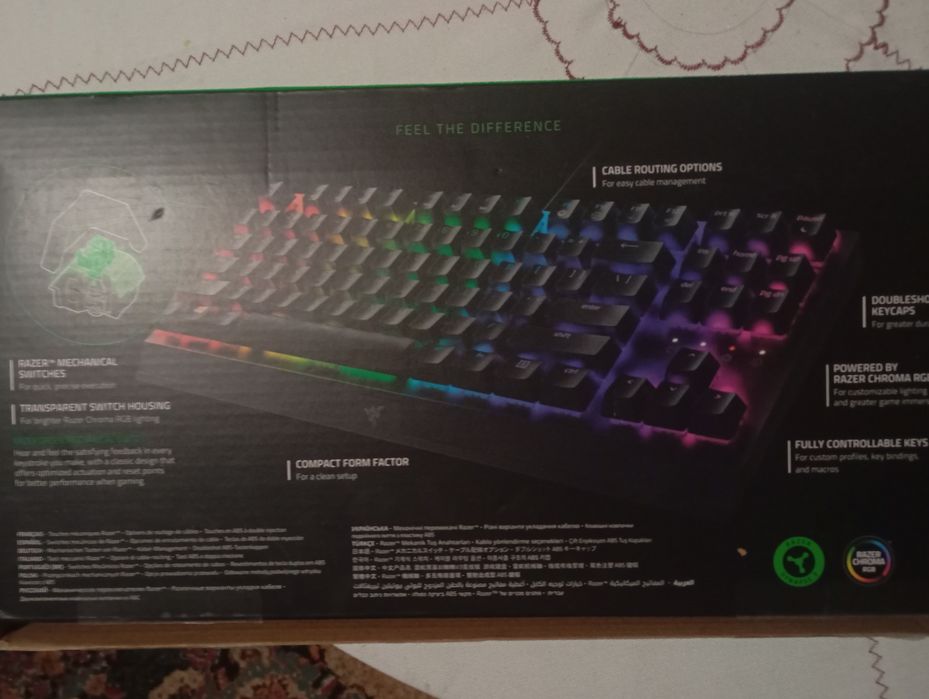 !Urgent! Vand/schimb   tastatura Razer blackwidow v3 tlk