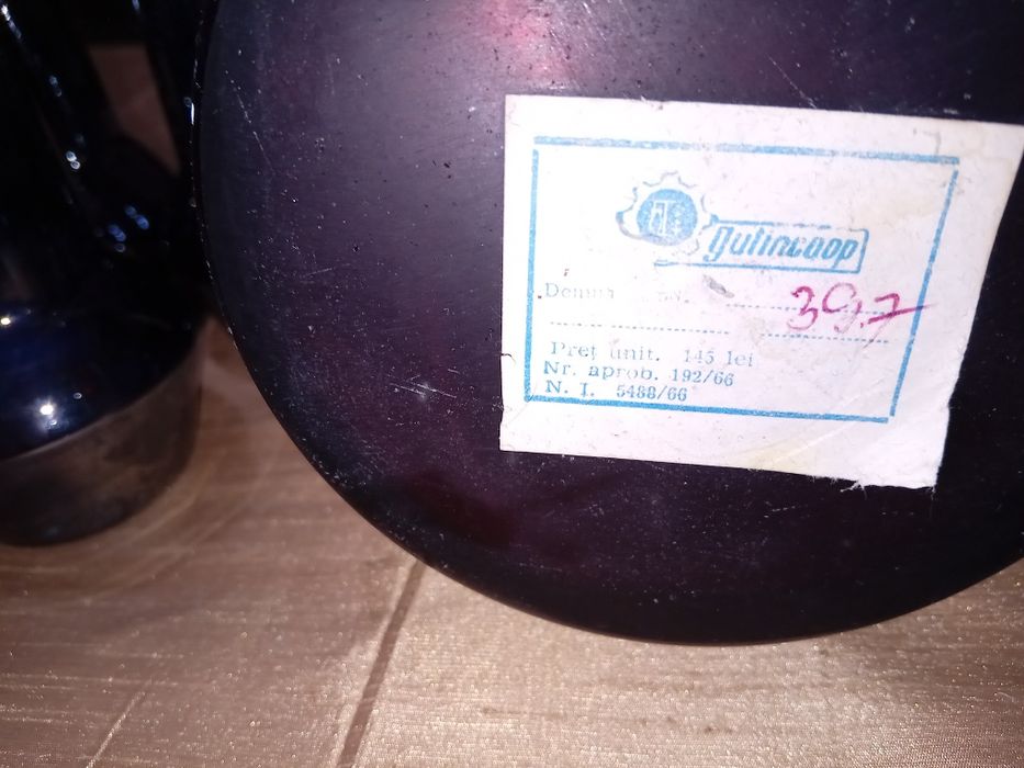 Un set frumos sticla murano